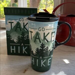Go Take a Hike Ceramic Travel Mug